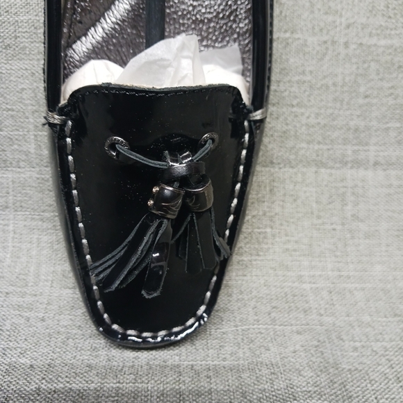 Authentic Sperry top sider brant point black patent women's size 9.5M - Picture 12 of 16